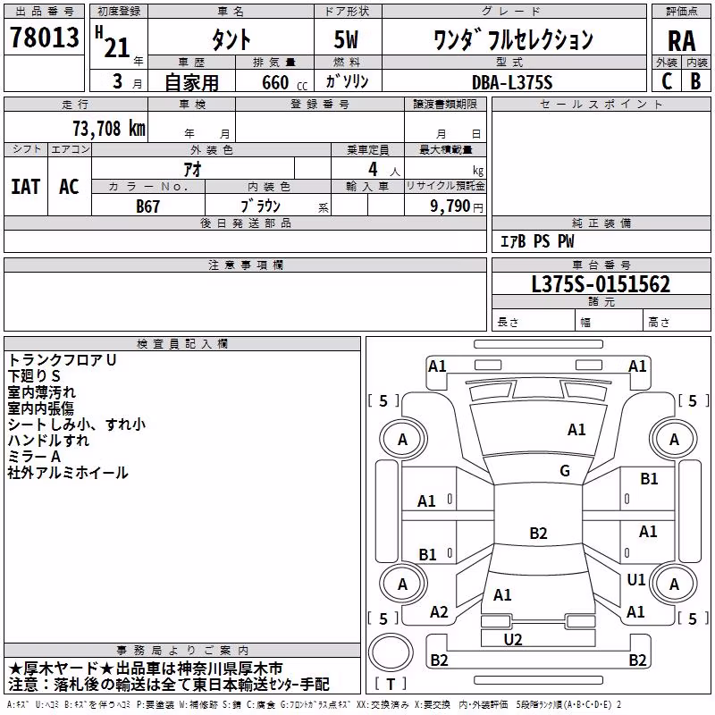 DAIHATSU TANTO