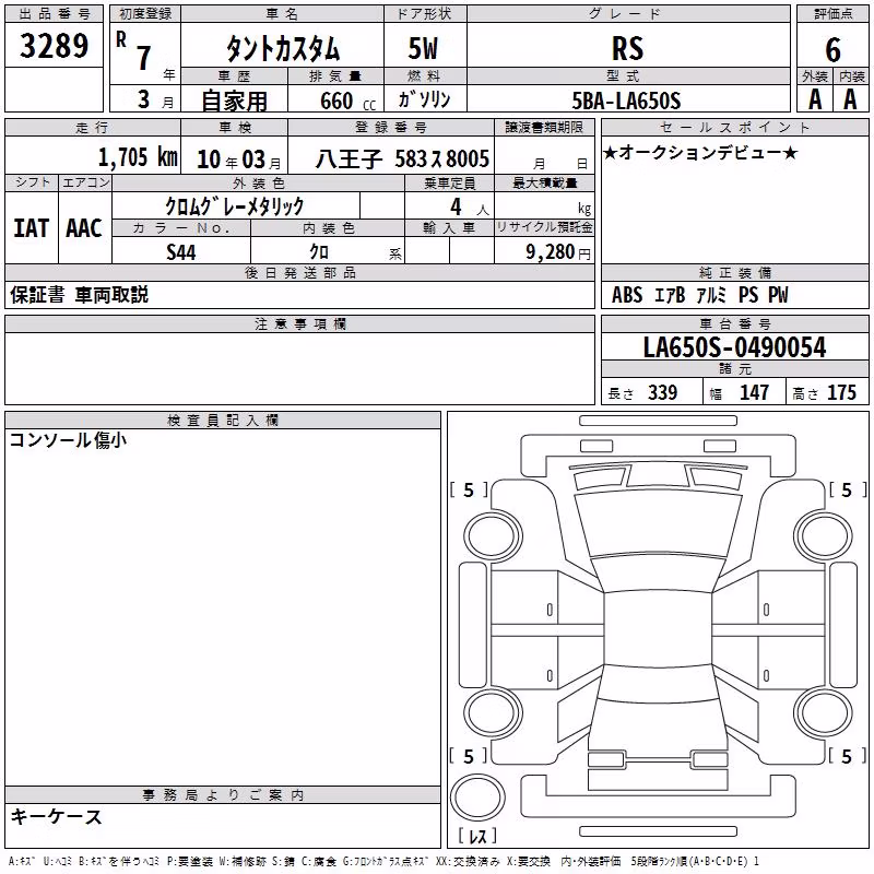 DAIHATSU TANTO