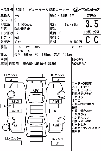 TOYOTA AQUA