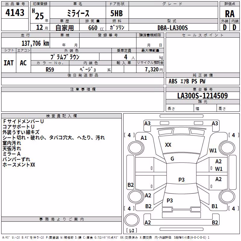 DAIHATSU MIRA E:S