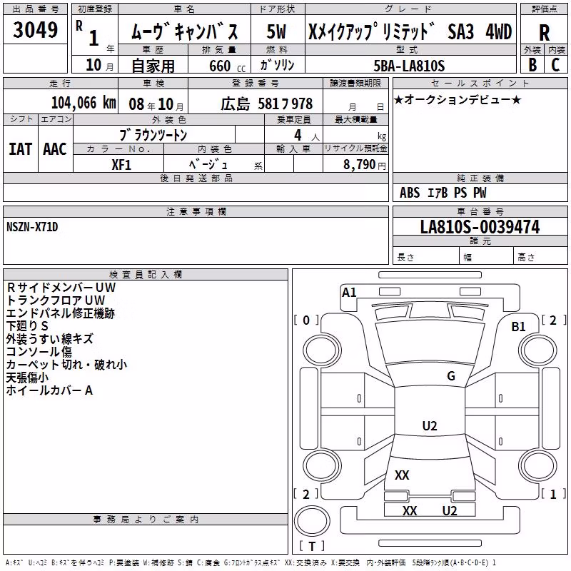 DAIHATSU MOVE CANBUS