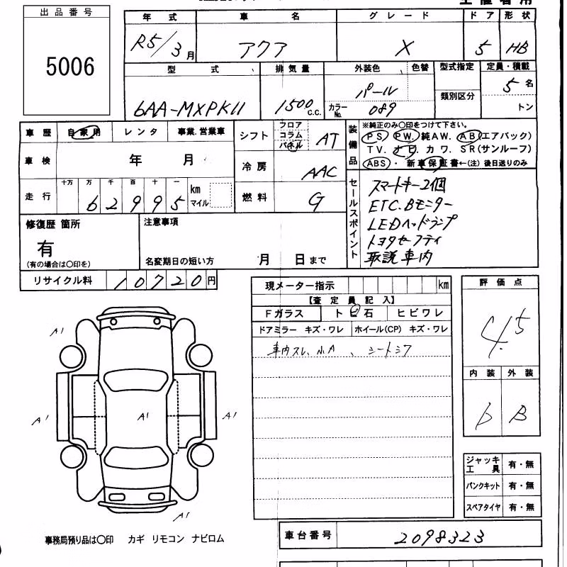 TOYOTA AQUA