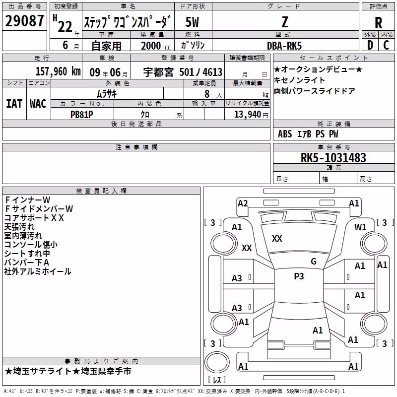 HONDA STEPWGN