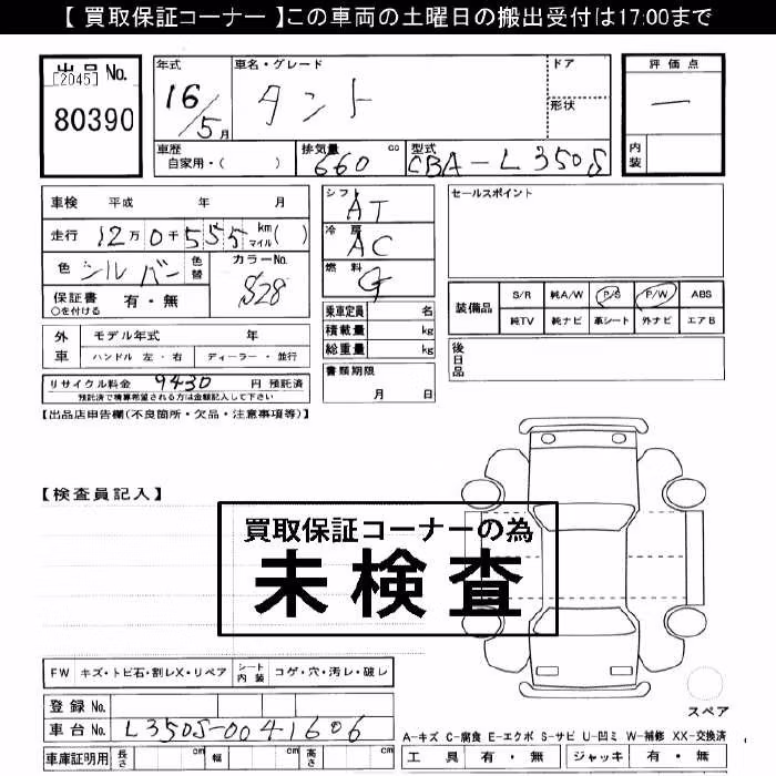 DAIHATSU TANTO