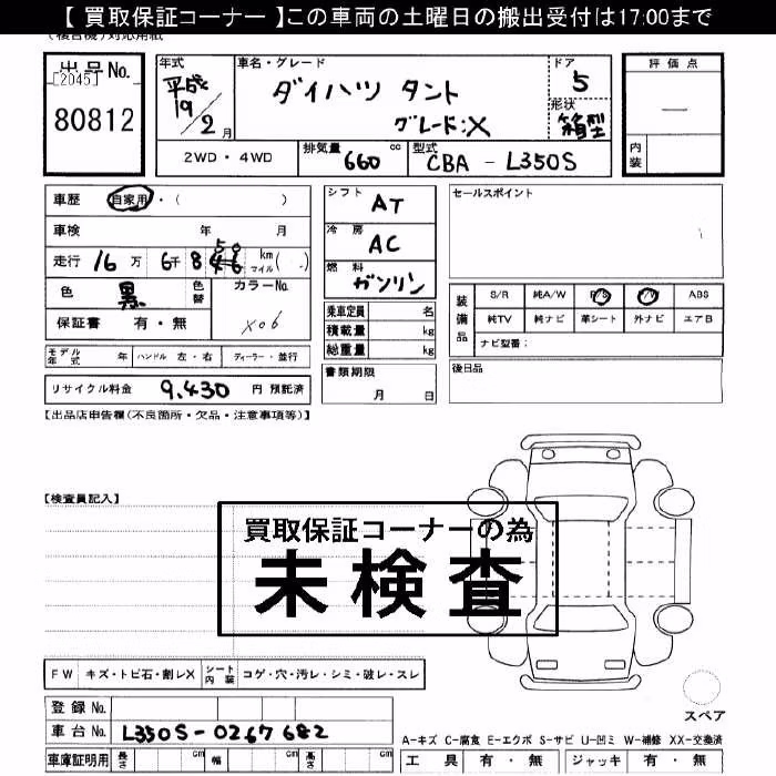 DAIHATSU TANTO