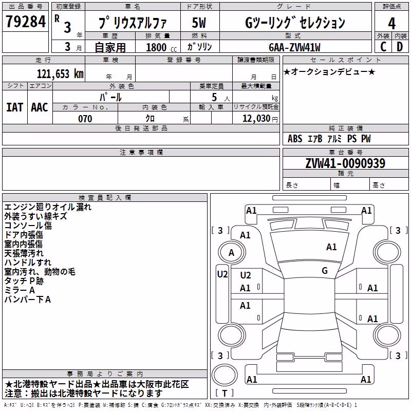 TOYOTA PRIUS ALPHA
