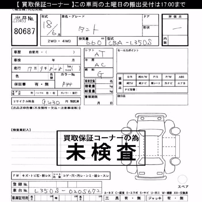 DAIHATSU TANTO