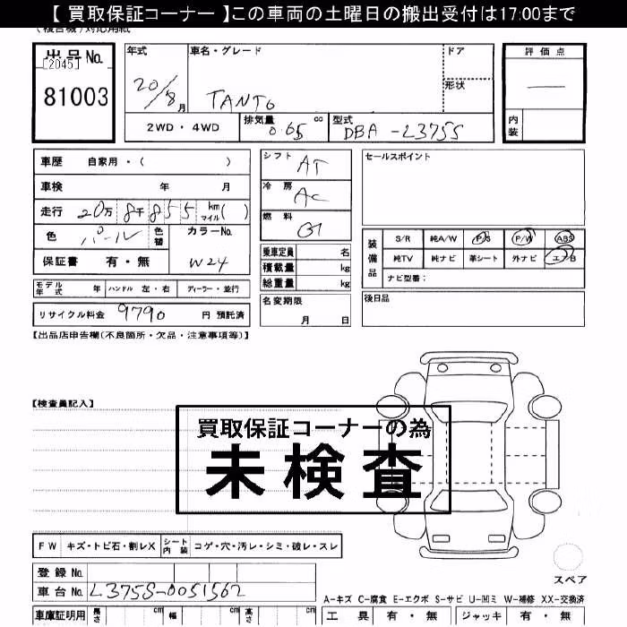 DAIHATSU TANTO