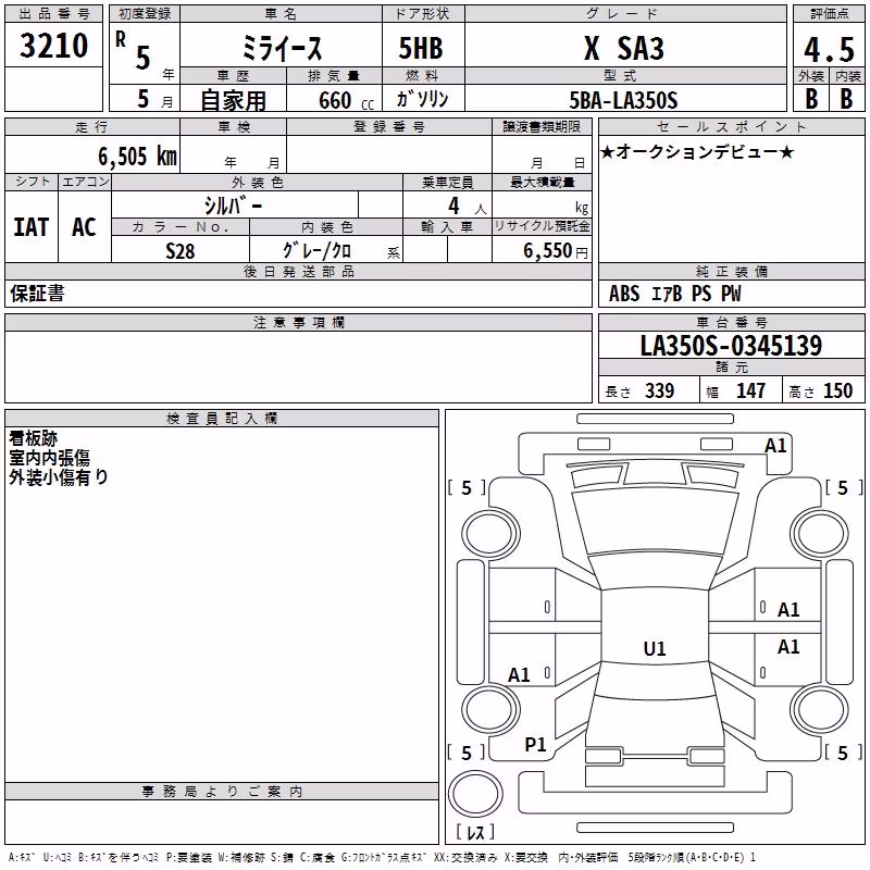 DAIHATSU MIRA E:S