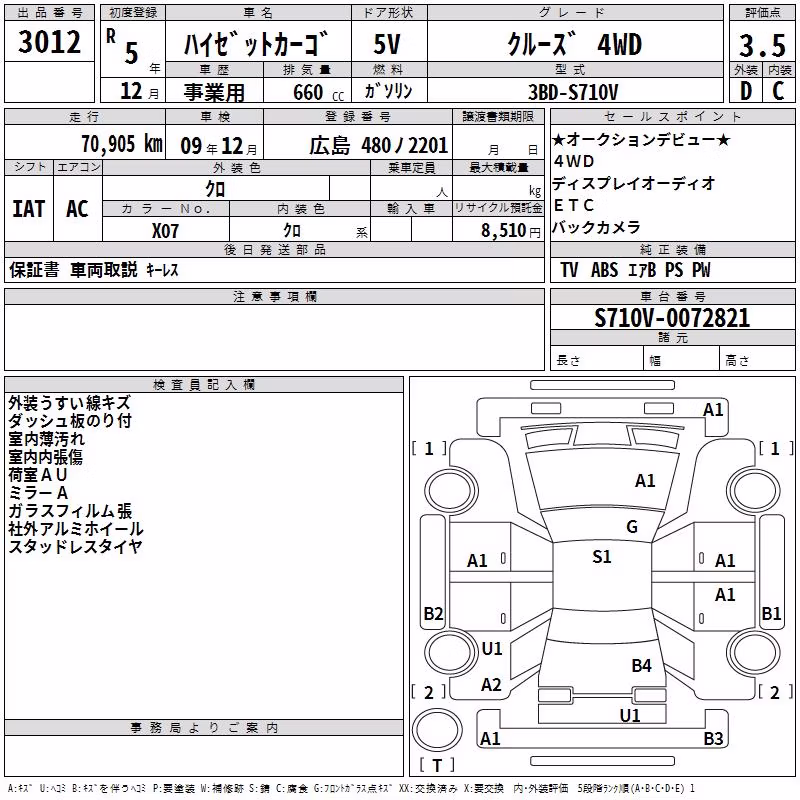 DAIHATSU ATRAI