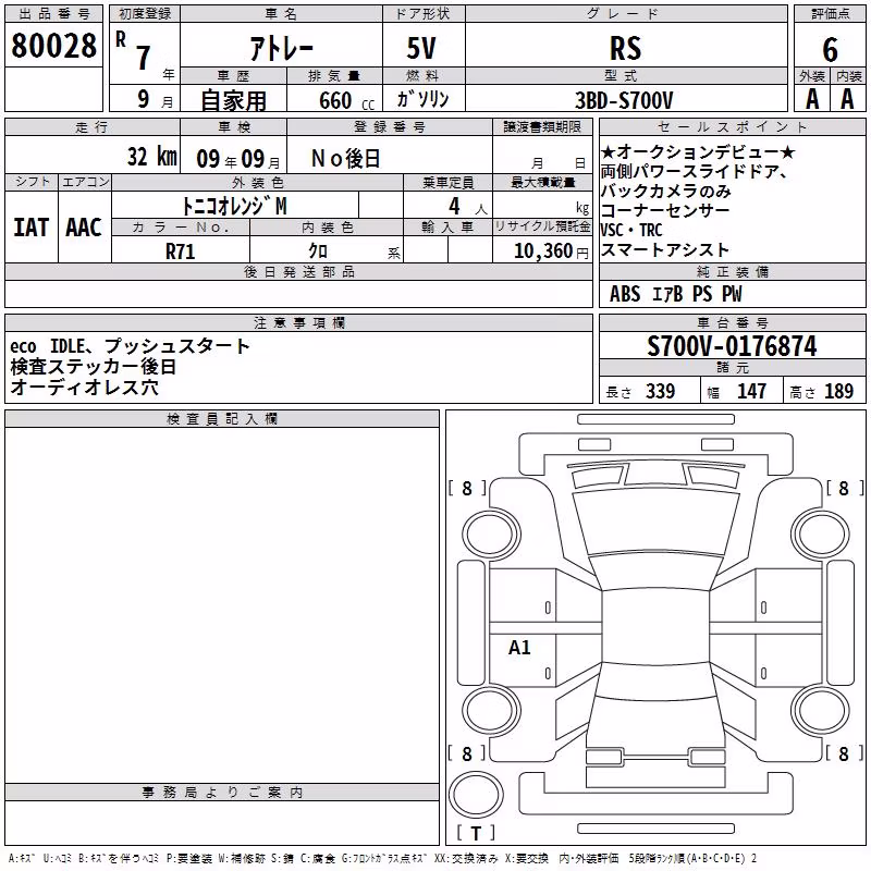 DAIHATSU ATRAI