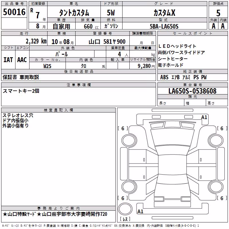 DAIHATSU TANTO