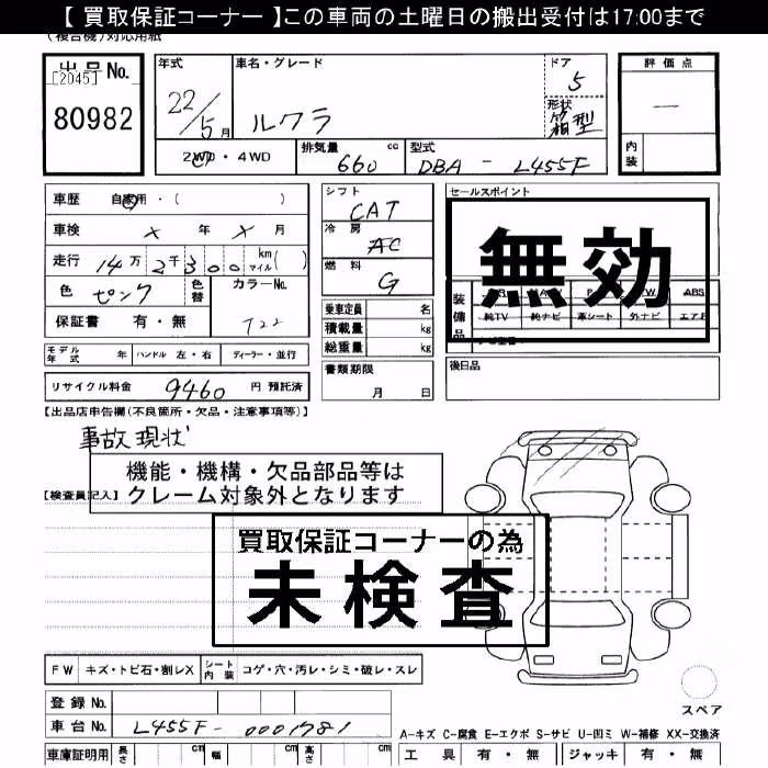 SUBARU LUCRA