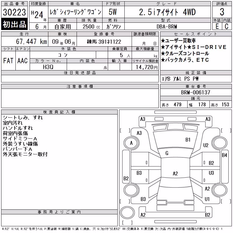 SUBARU LEGACY