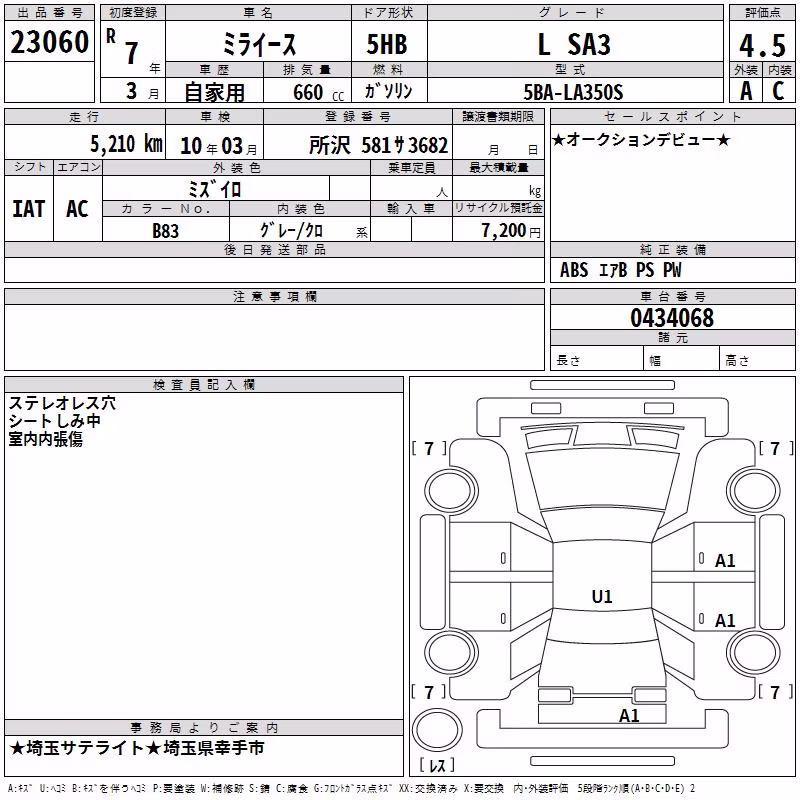 DAIHATSU MIRA E:S