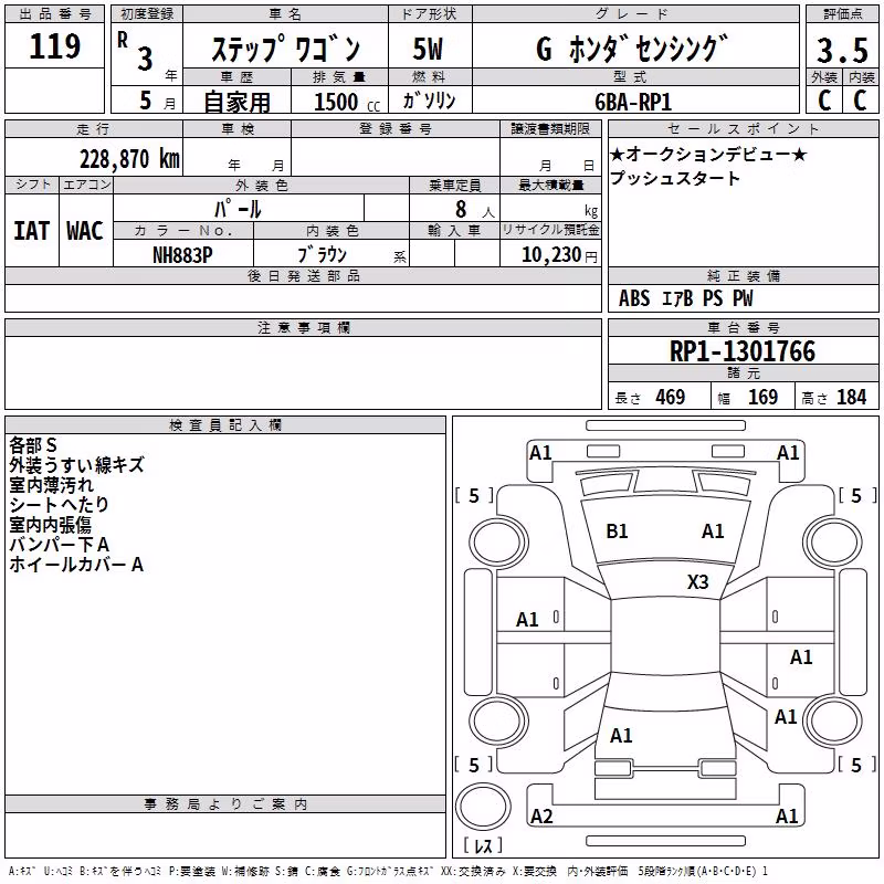 HONDA STEPWGN