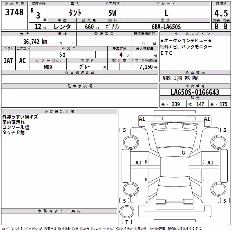 DAIHATSU TANTO