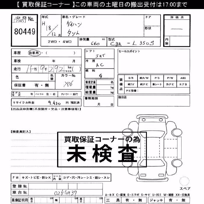 DAIHATSU TANTO