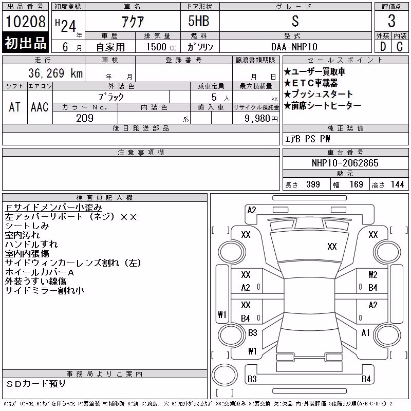TOYOTA AQUA