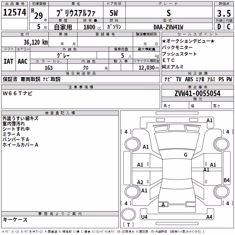 TOYOTA PRIUS ALPHA