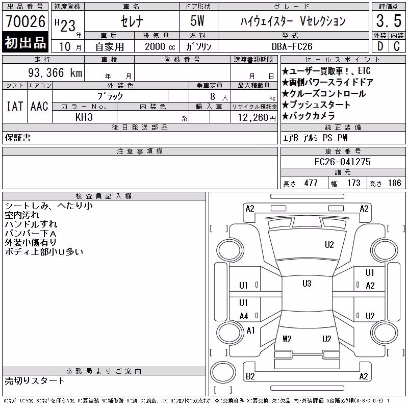 NISSAN SERENA