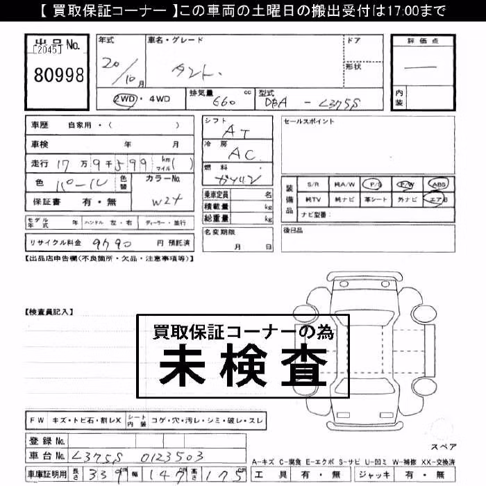 DAIHATSU TANTO