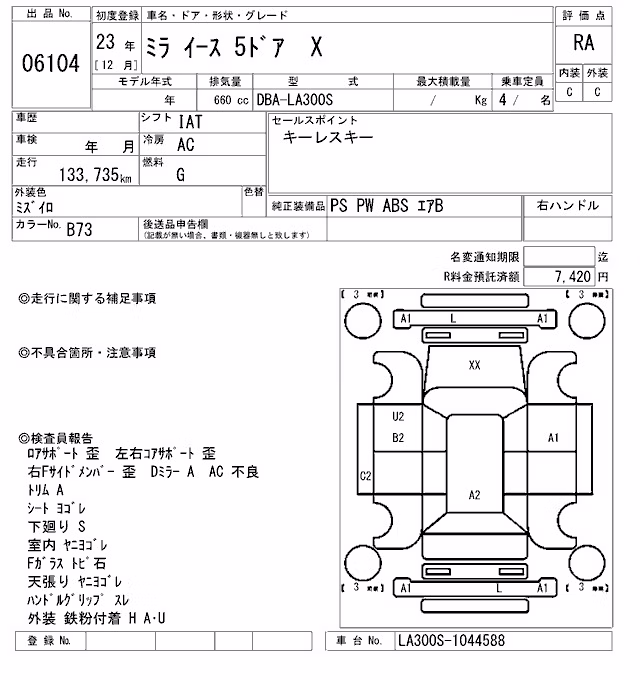 DAIHATSU MIRA E:S
