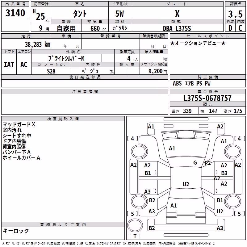 DAIHATSU TANTO