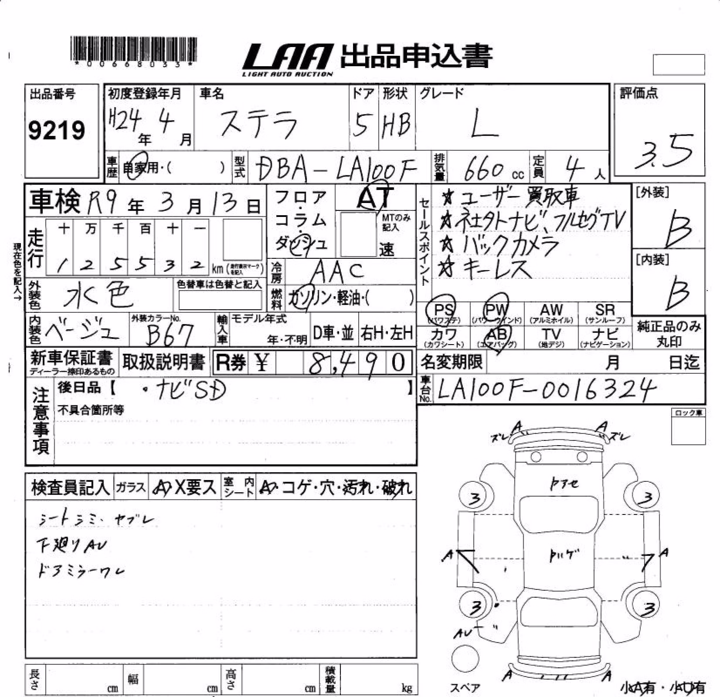 SUBARU STELLA