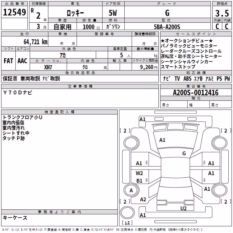 DAIHATSU ROCKY