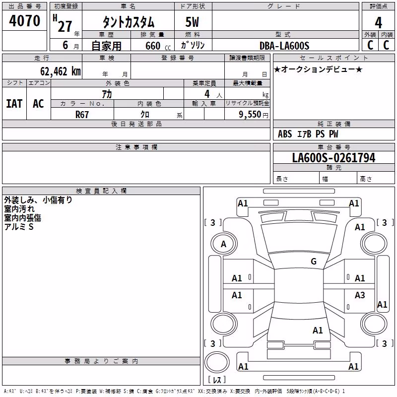 DAIHATSU TANTO