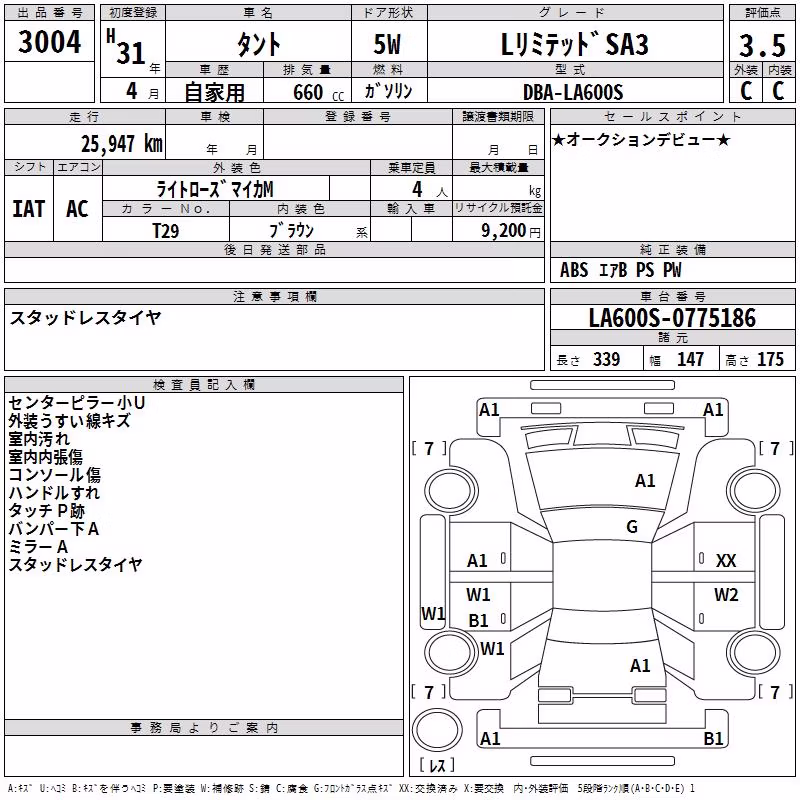 DAIHATSU TANTO