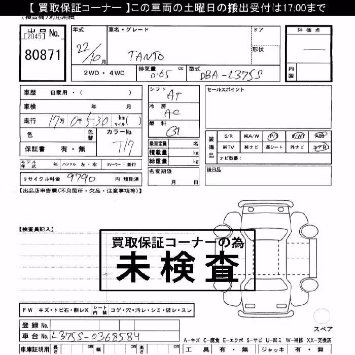 DAIHATSU TANTO