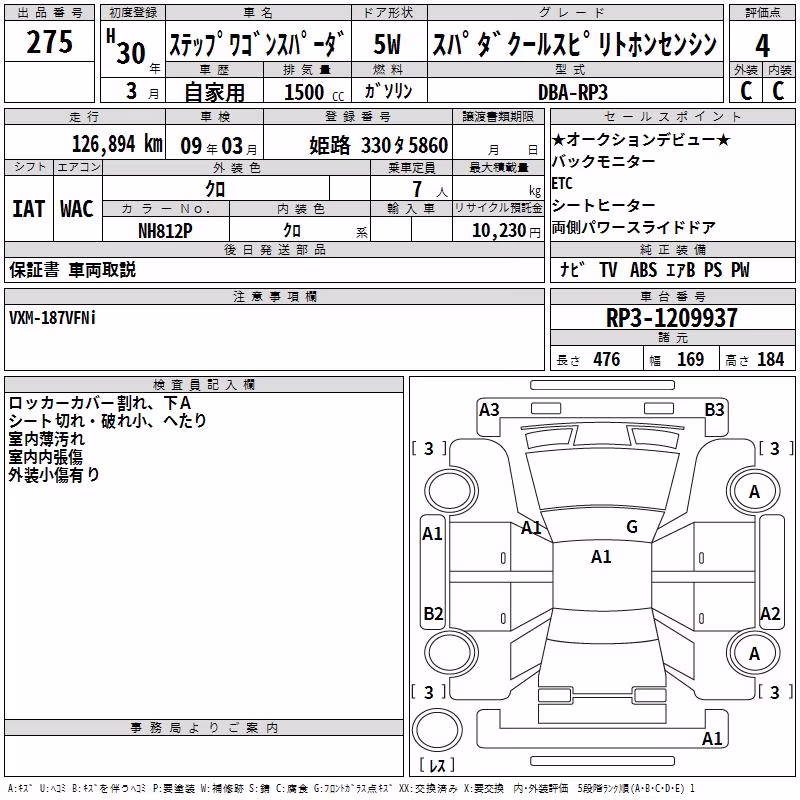 HONDA STEPWGN