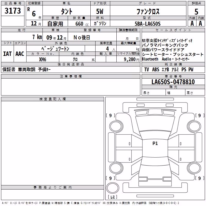 DAIHATSU TANTO