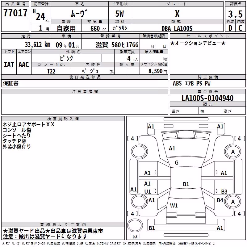 DAIHATSU MOVE