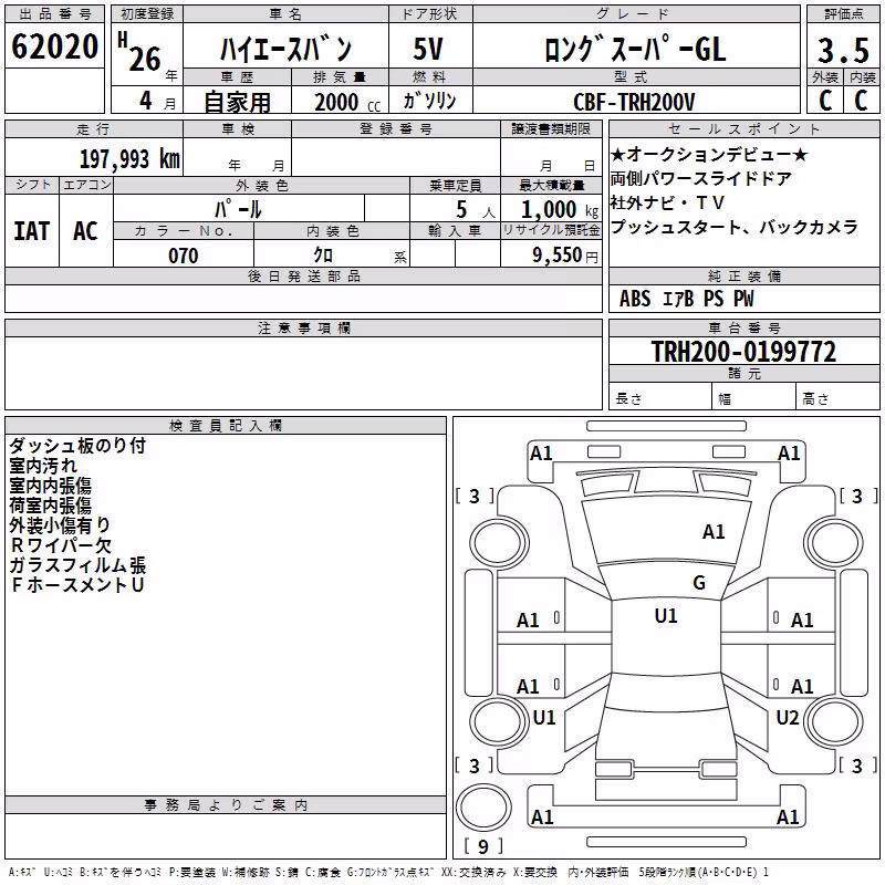 TOYOTA REGIUS ACE