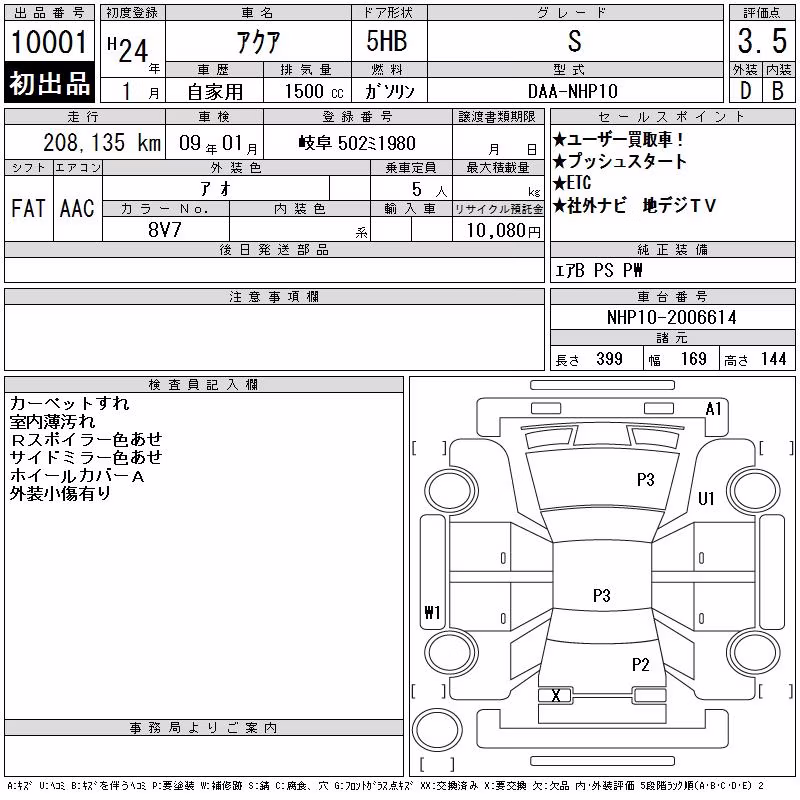 TOYOTA AQUA