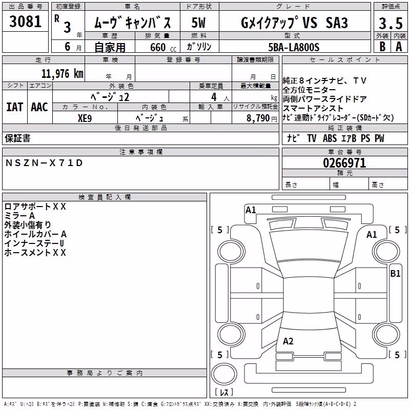 DAIHATSU MOVE CANBUS
