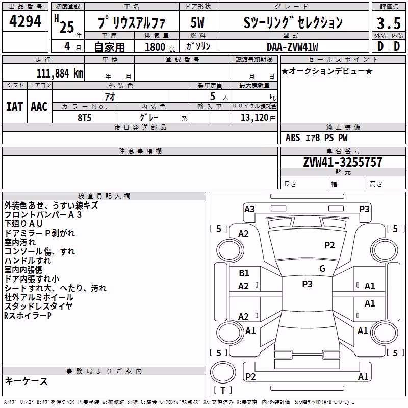 TOYOTA PRIUS ALPHA