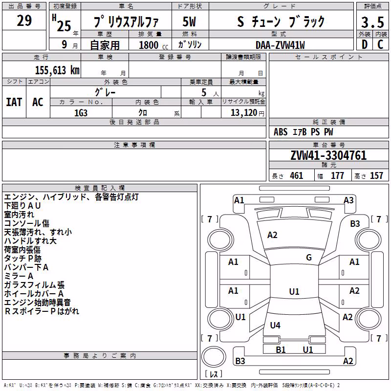 TOYOTA PRIUS ALPHA