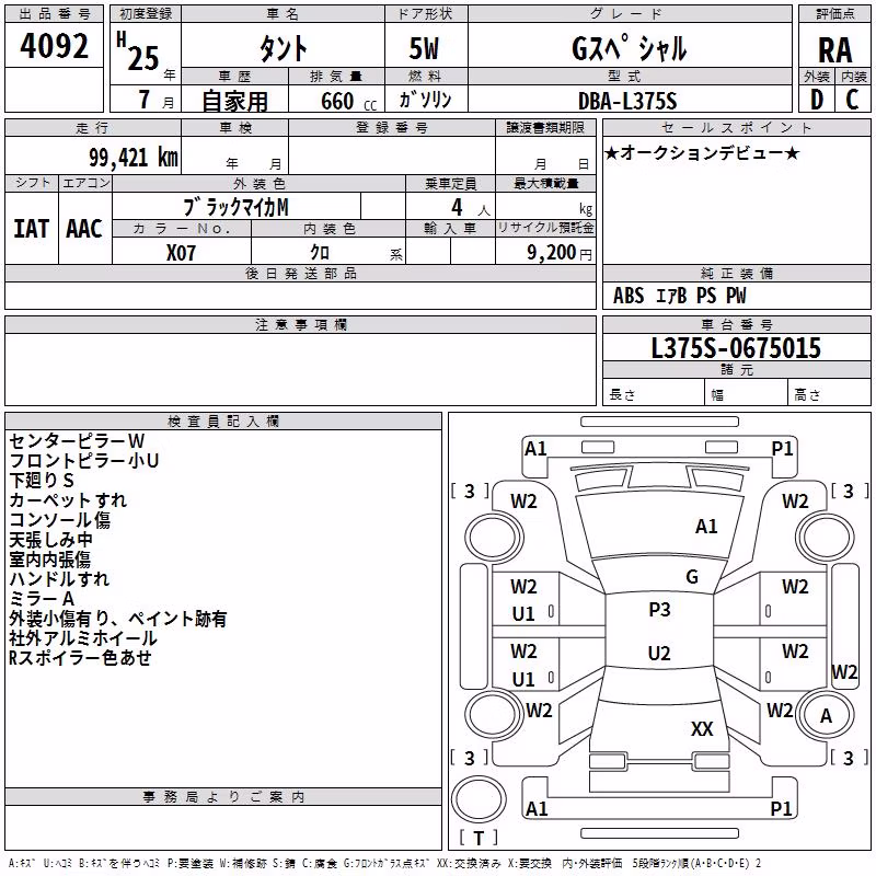 DAIHATSU TANTO