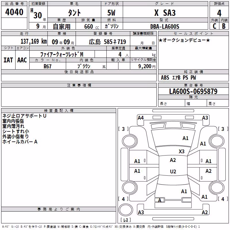 DAIHATSU TANTO