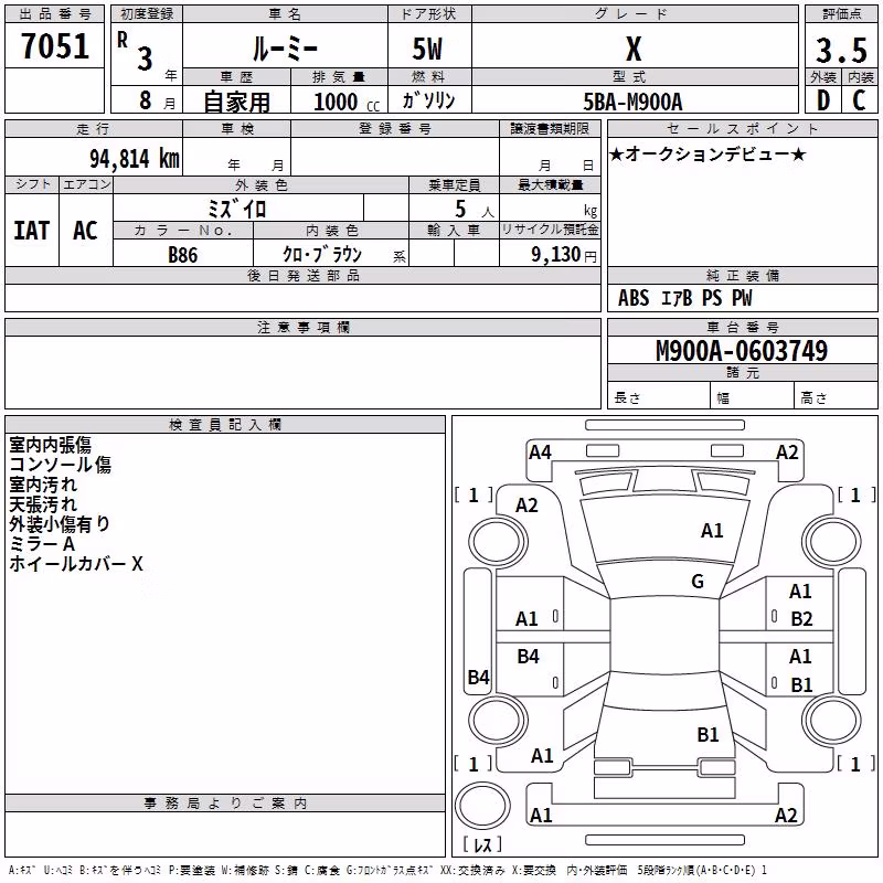 TOYOTA ROOMY