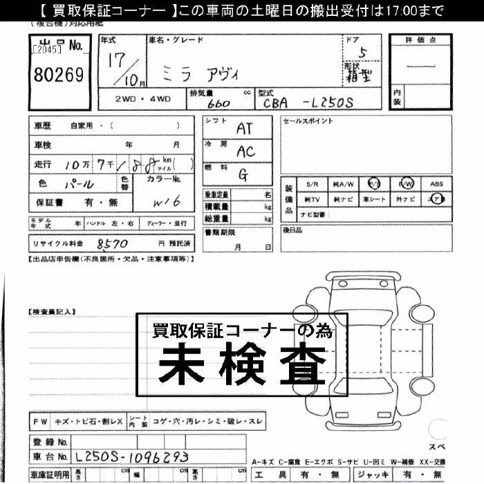 DAIHATSU MIRA AVY