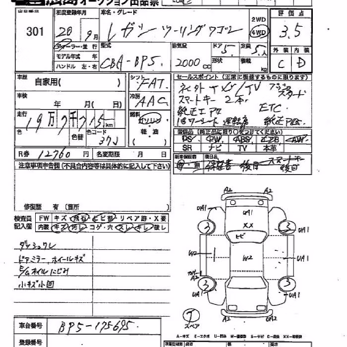 SUBARU LEGACY