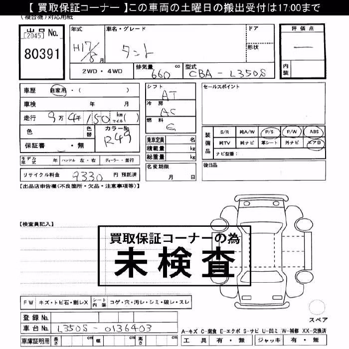 DAIHATSU TANTO