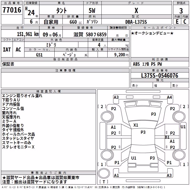 DAIHATSU TANTO