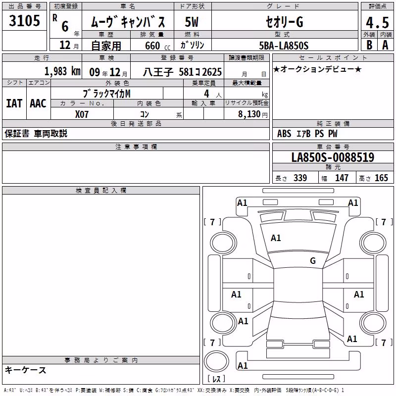 DAIHATSU MOVE CANBUS