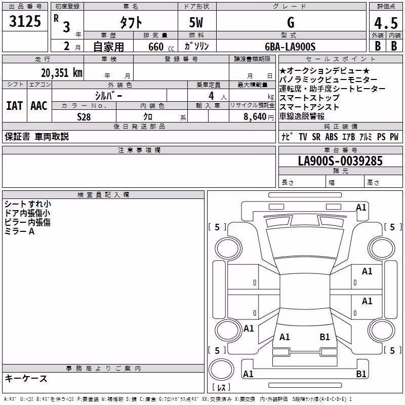 DAIHATSU TAFT
